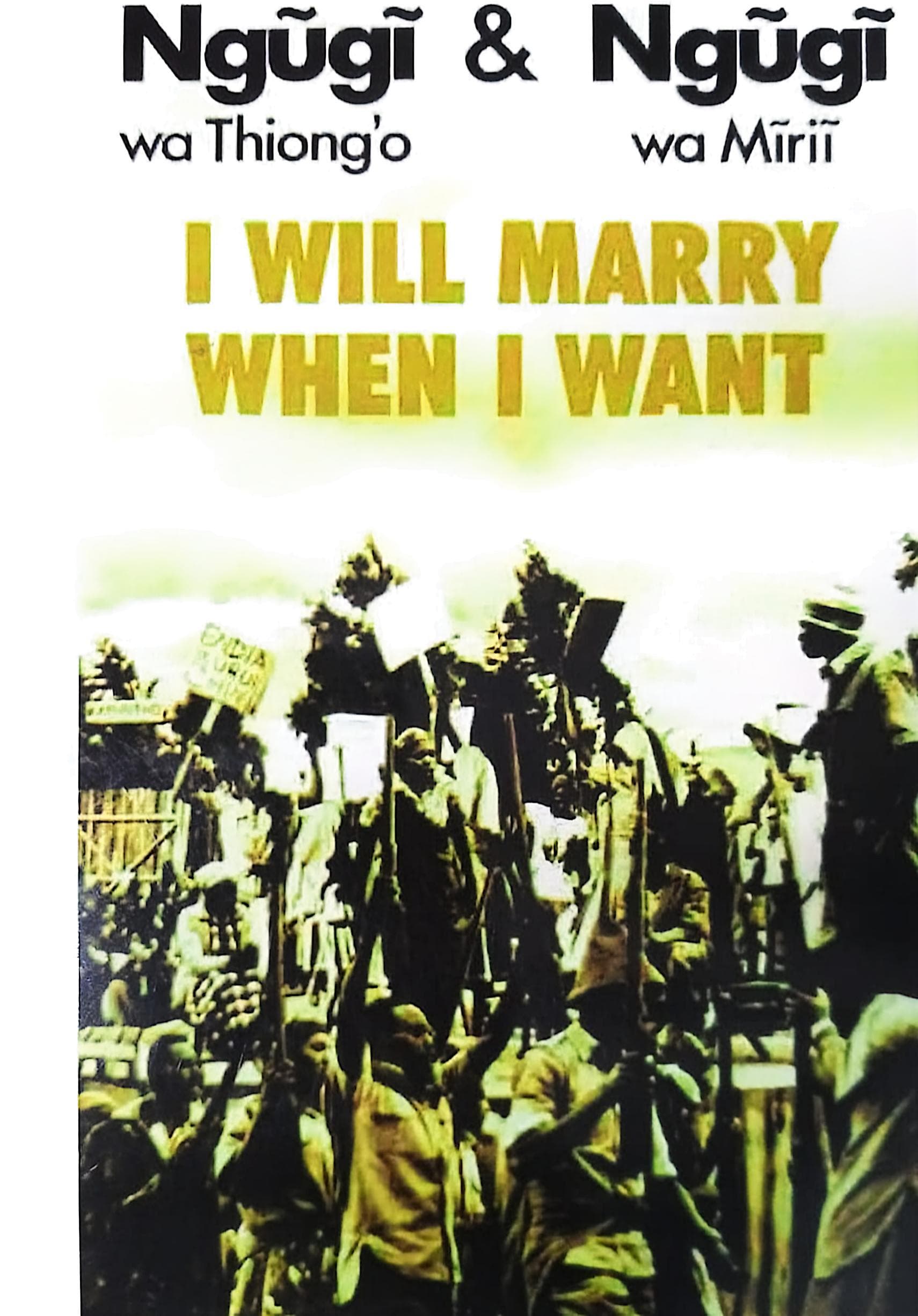 I WILL MARRY WHEN I WANT